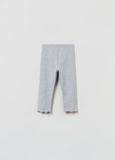 Ovs Baby Girl Frill Edged Ribbed Legings